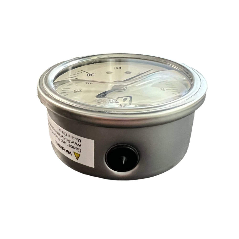 Netafim Liquid-Filled Pressure Gauge - 0-30 PSI (GAUGE30)