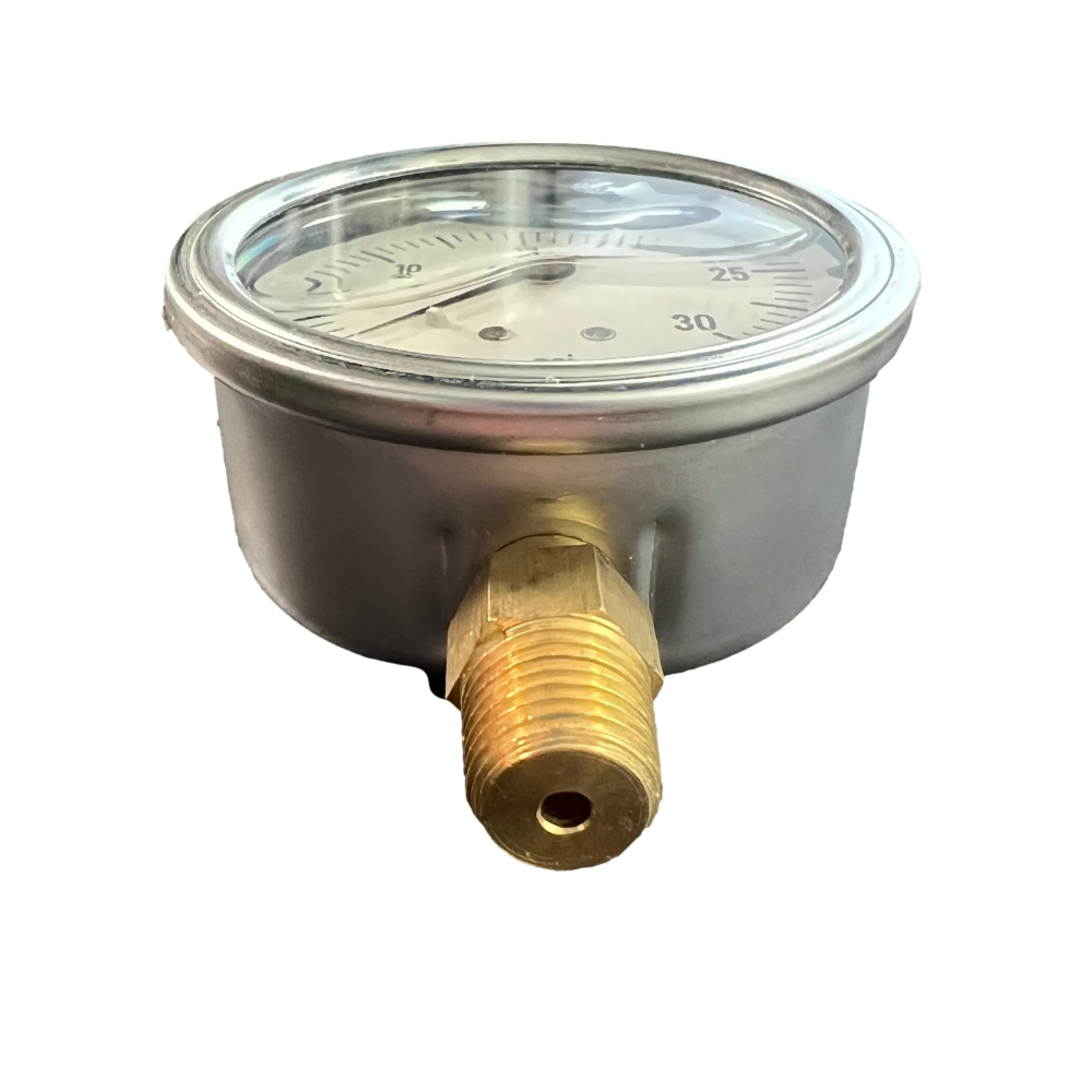 Netafim Liquid-Filled Pressure Gauge - 0-30 PSI (GAUGE30)