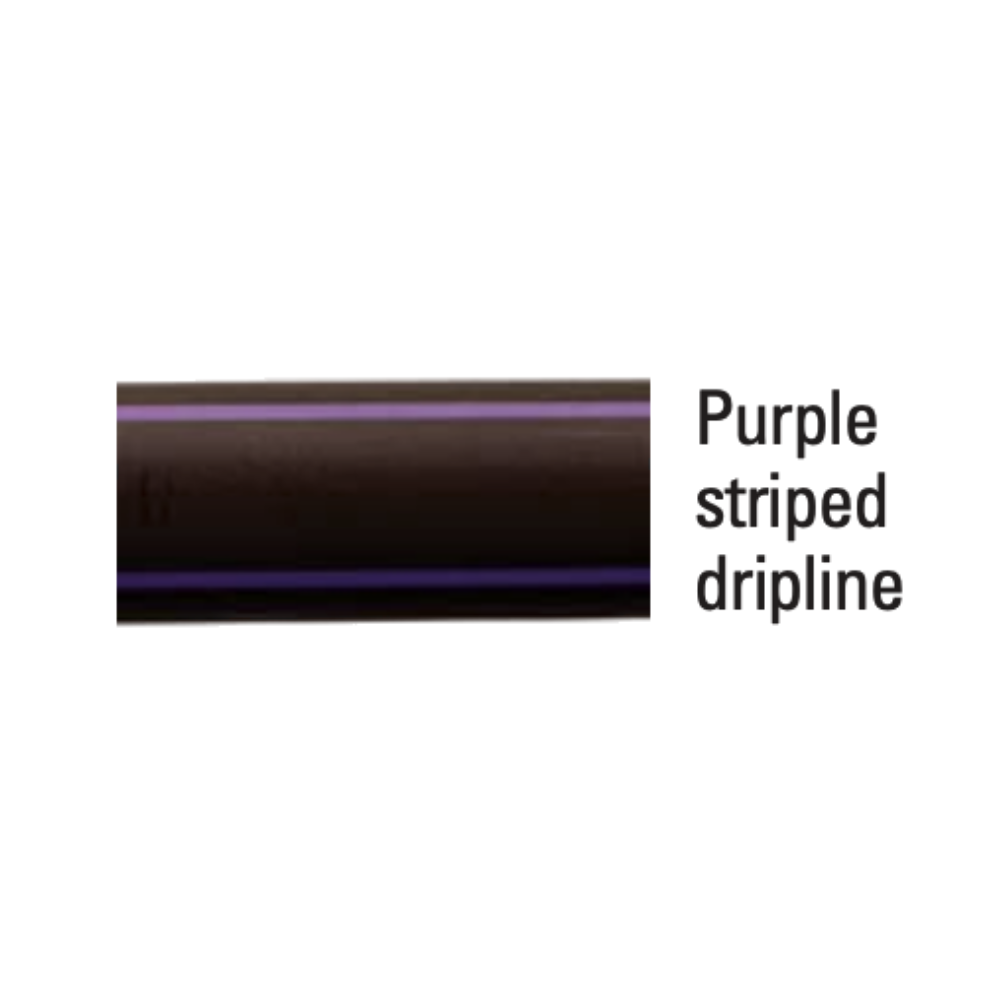 Netafim Techline HCVXR-RW 17mm Reclaimed Dripline 0.53 GPH
