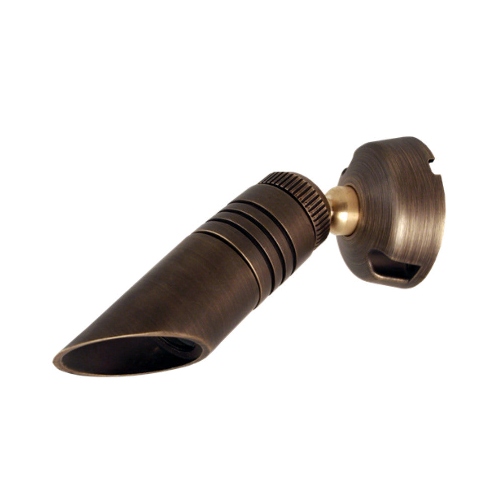 Unique North Star Brass Down Light - Weathered Brass