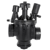 Close-up of Toro P220-27-04 solenoid and Spike Guard™ assembly on a 1-inch commercial irrigation valve.