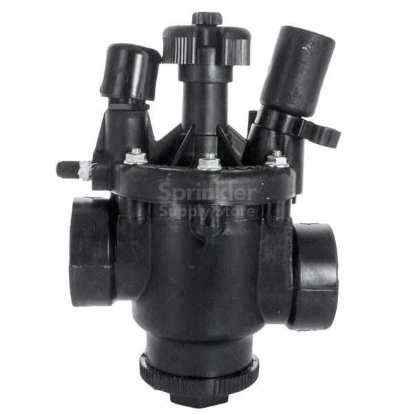 Close-up of Toro P220-27-04 solenoid and Spike Guard™ assembly on a 1-inch commercial irrigation valve.