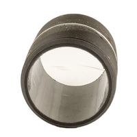 Top view of DURA PNIPB100-000 1-inch Schedule 80 PVC close nipple showing overall length and body diameter.