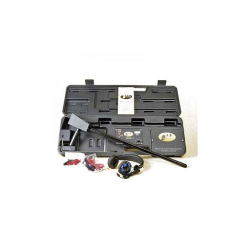 Armada PRO-700 valve and wire locator with 27" wand, analog meters on transmitter and receiver in molded carrying case.