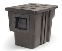 Atlantic Water Gardens PS4600 Big Bahama skimmer, front view showing 6-inch weir, removable lid, and weir opening.