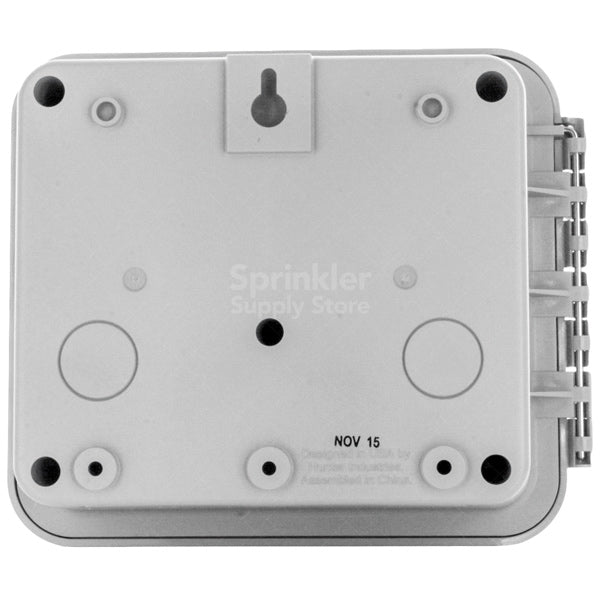 Close-up of the PSR-22 nameplate and specifications showing model, voltage ratings, and regulatory markings.