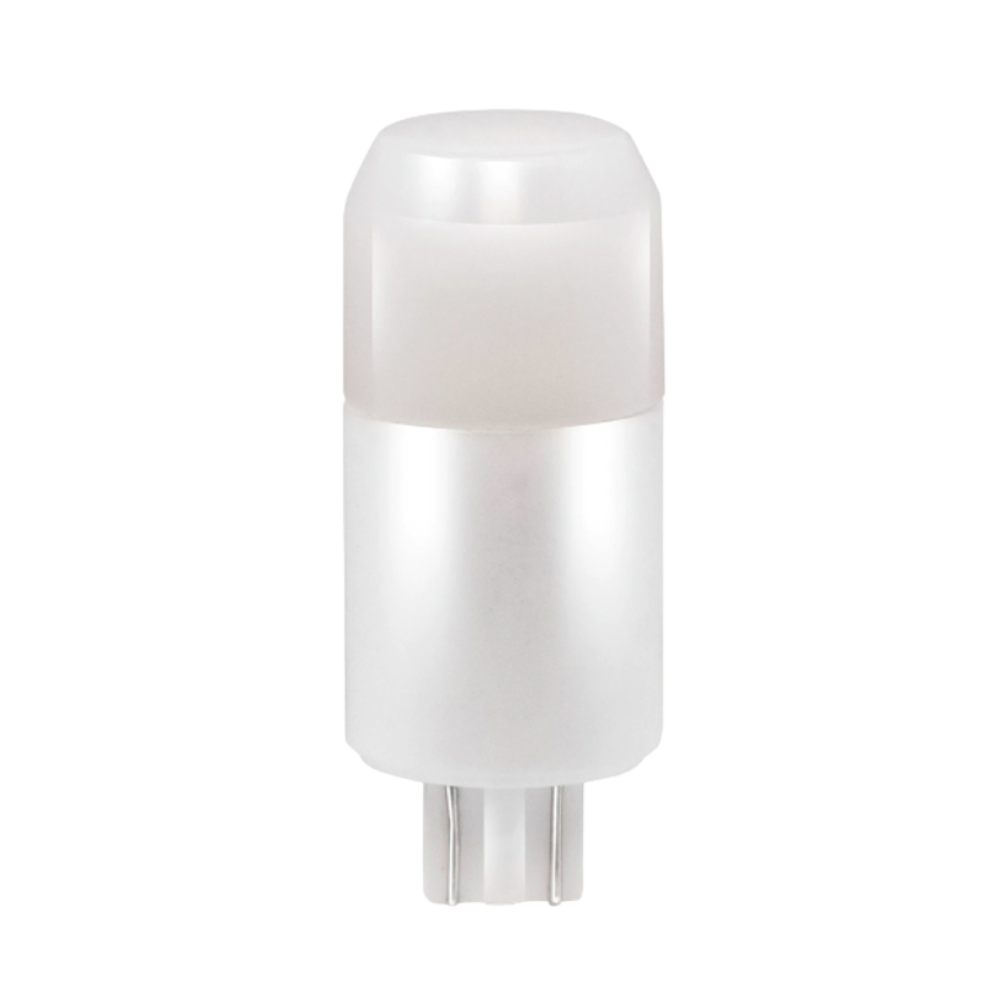 Pro-Trade Ceramic T5 XL LED wedge-base bulb, 2W 2700K, water-resistant ceramic housing shown on white background for product detail.
