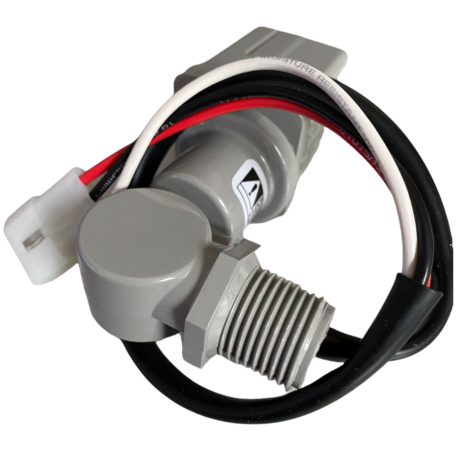 SNPC2 photocell with gooseneck positioned to illustrate flexible sensor placement for accurate dusk-to-dawn detection in outdoor lighting.