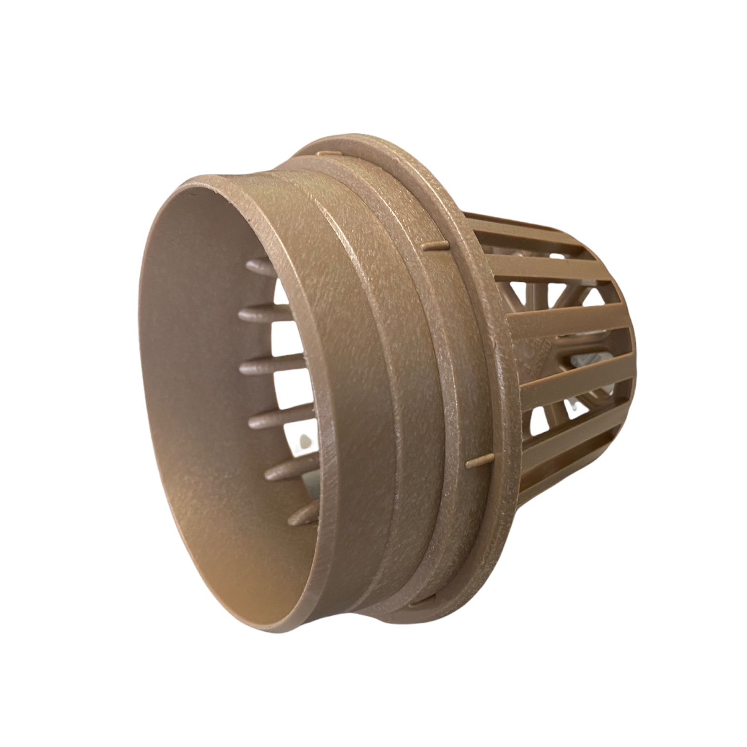 NDS 78S 4 in Atrium Grate - Sand, UV-Stable Polyolefin