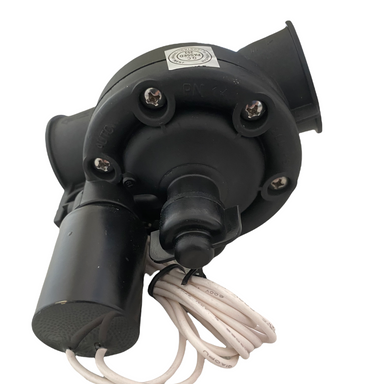 Close-up of the Series 80 valve solenoid and manual selector demonstrating the integrated internal-bleed and flow adjustment features.