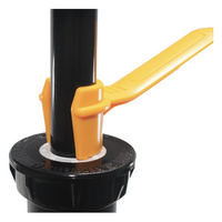 Five Quick Fix SC001 spray clips joined on a circular ring, showing the 4 in x 1-1/2 in nozzle holders clearly.