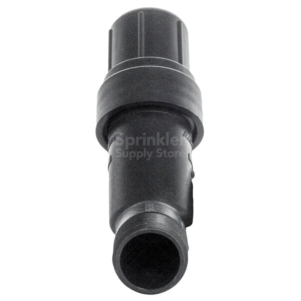 Front view of Rain Bird RBY100MPTX showing male x male threads and compact inline WYE design with 200 mesh screen.