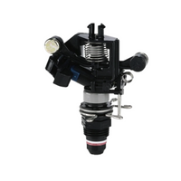 Rain Bird 2045-PJ Maxi-Bird adjustable impact rotor (AG) with blue No.8 nozzle, 1/2" MNPT inlet, Delrin body, 22–45 ft radius