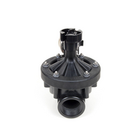 Rain Bird 150PEBIVM 1.5" FIPT irrigation valve with IVM solenoid, compact glass-filled nylon body and serviceable captured-plunger solenoid.