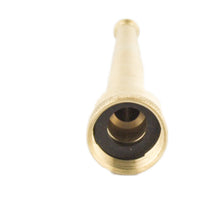 Angled view of SN6-75 Super Sweeper nozzle highlighting solid brass construction and 6-inch length for targeted cleaning.