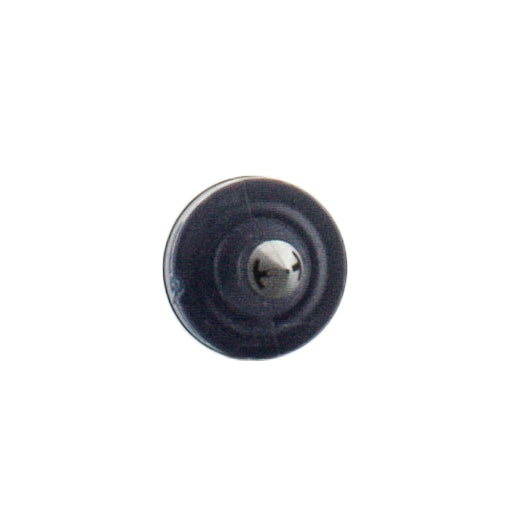 Netafim SPCV05-25 emitter side view highlighting TurboNet flow path and pressure-compensating housing features.