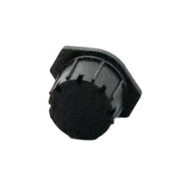Top-down view of Rain Bird SXB180025 showing half-circle 180° pattern and five low-volume stream openings for precise irrigation.