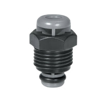 Toro T-YD-500-34 1/2-inch air/vacuum relief valve on white background, showing threaded 1/2" MIPT inlet and compact body profile.