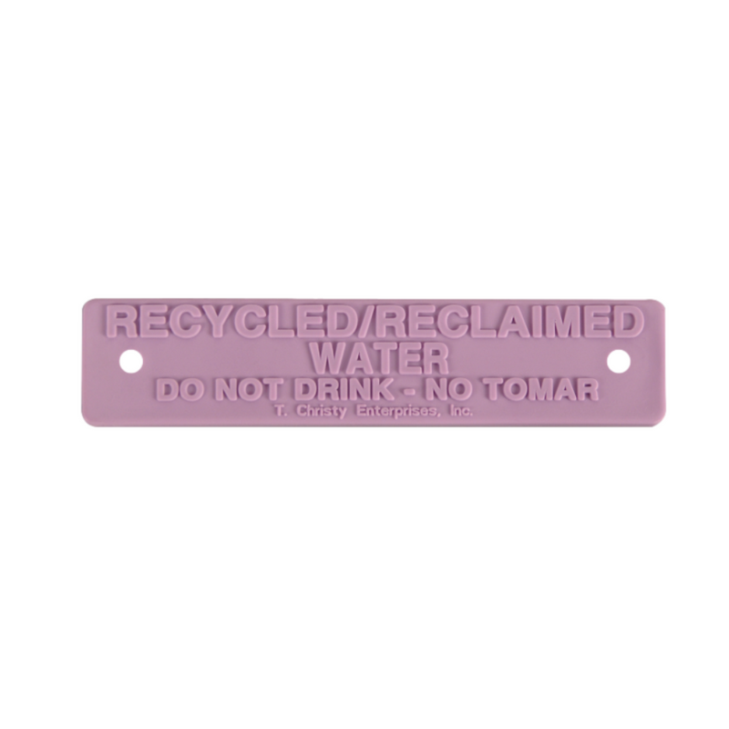 T. CHRISTY 3800 Nameplate | Sprinkler Supply Store