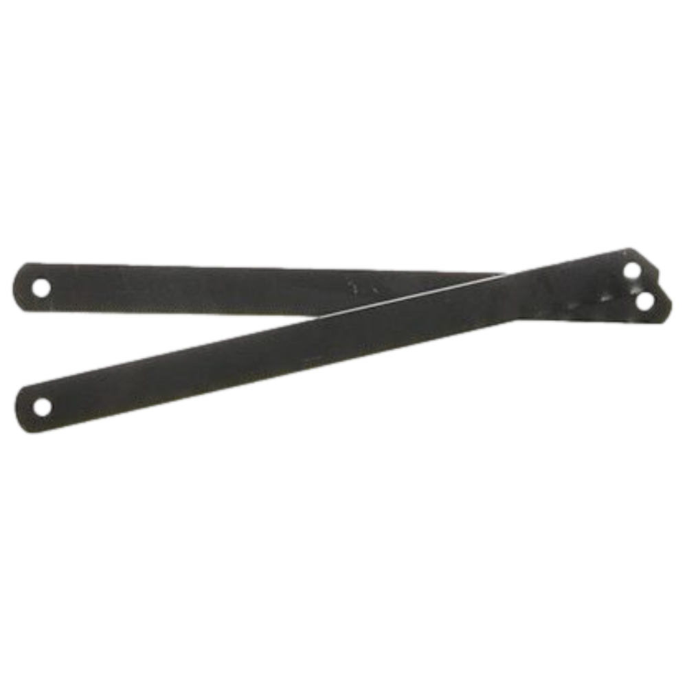 T. CHRISTY replacement hacksaw blades pack of 10, 1/2 inch by 6 inch, compatible with MAXHAK1 heavy duty hacksaw, product image.