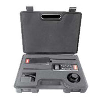 Toro TMR-1-KIT maintenance remote complete kit: handheld transmitter, receiver with antenna, circular connector, AA batteries, and carrying case.