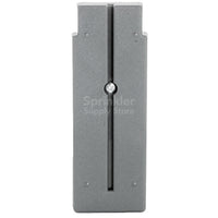 Close-up of Toro TSM-4 terminal strip and connection points for four valve circuits and control wiring, labeled for ease of installation.