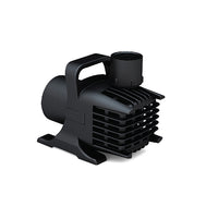 Atlantic Water Gardens TT3000 TidalWave3 asynchronous pond pump with visible inlet and outlet threads, black housing and handle.