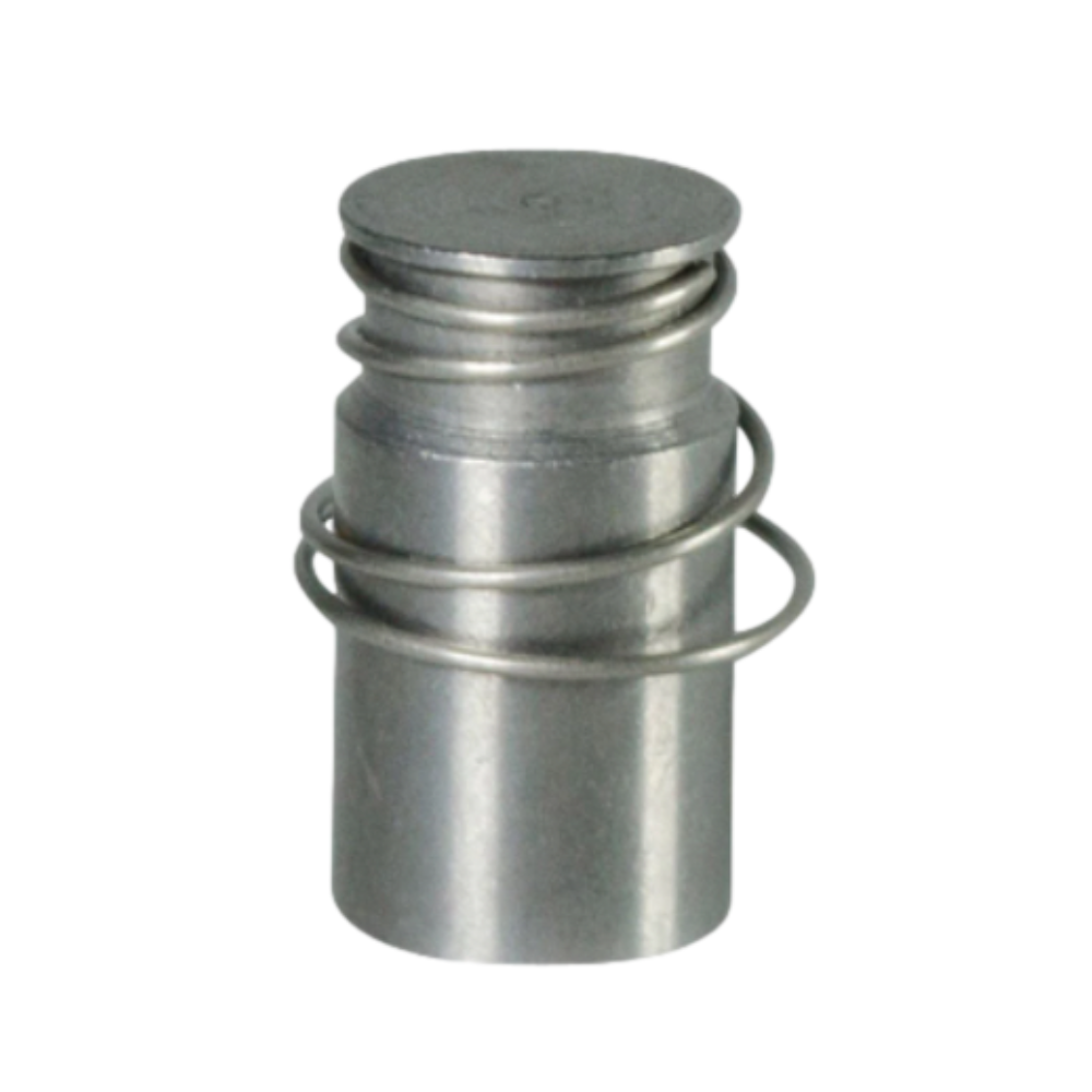 Front view of Toro 118-0262 plunger assembly for 3-way actuator, OEM replacement part on white background