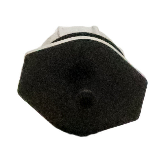 Side view of UXB360 Xeri-Bubbler with adjustable outer cap visible for flow and radius control during installation.