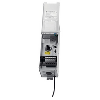 Kichler 15PR100SS Pro Series stainless steel 100W landscape transformer shown front three-quarter view on white background.