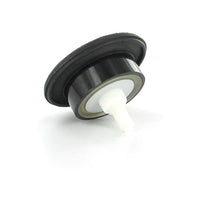 Product photo of Hunter 414100SP diaphragm assembly for PGV-151 1.5-inch irrigation valve showing molded diaphragm and support plate on white background.