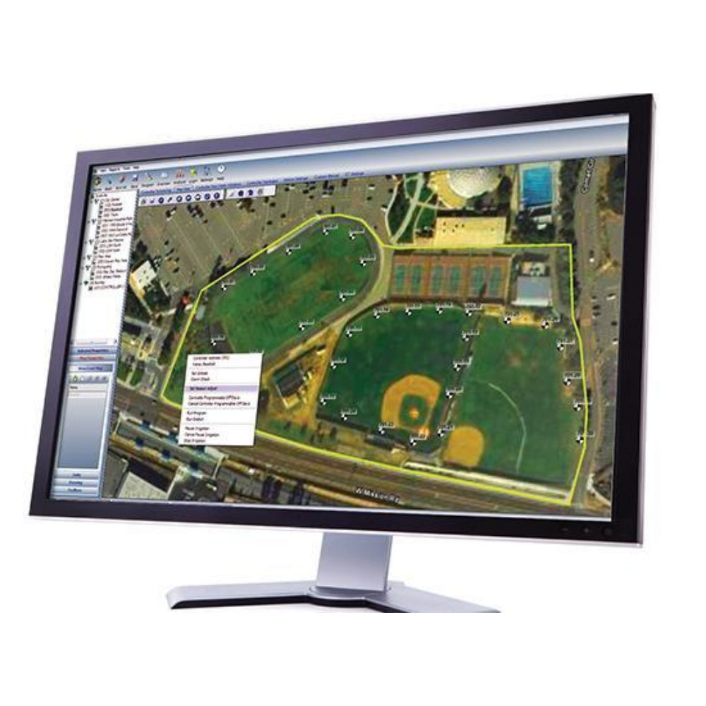 Hunter IMMS4CD Central Control Software - Graphics-Based Irrigation