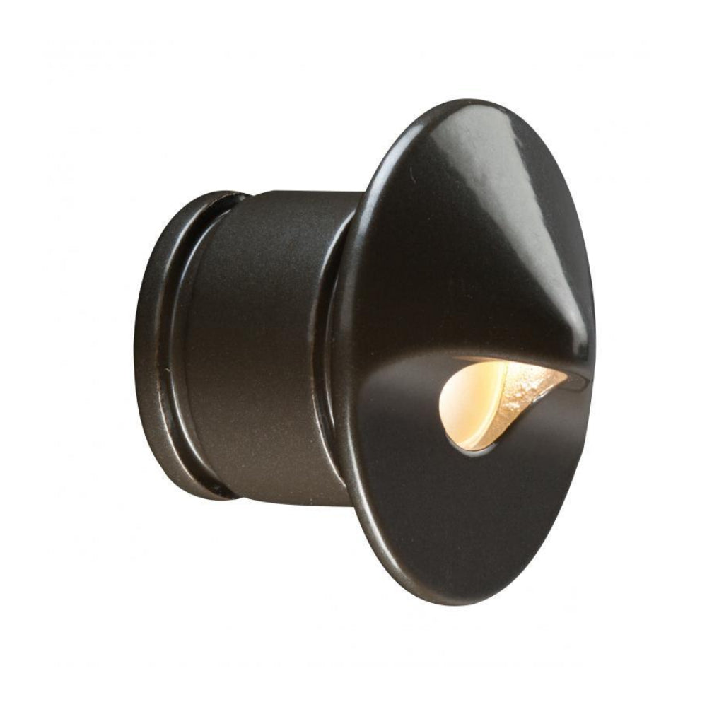 FX PO Round LED Wall Light - 2W, Bronze Metallic (PO1LEDRDBZ)