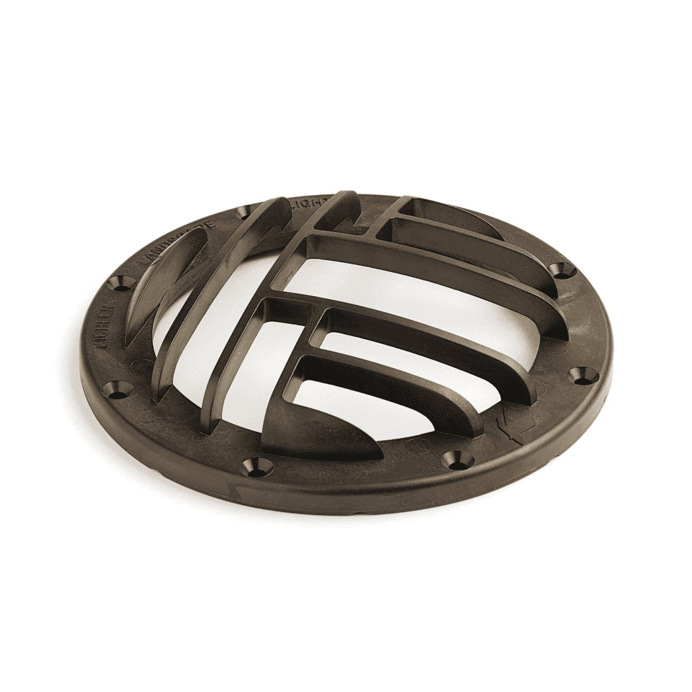 Kichler 15694AZ Rock Guard - Architectural Bronze, 7 in Wide