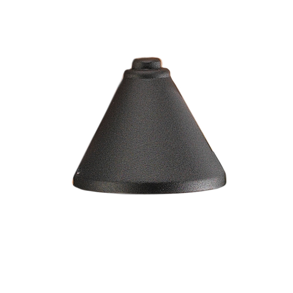 Vista 4250 Half Bell Step Light — Architectural Bronze