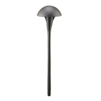 Vista PR-4206-B-NL black die-cast aluminum low-voltage path light with clear polycarbonate lens and stake or canopy mounting options.