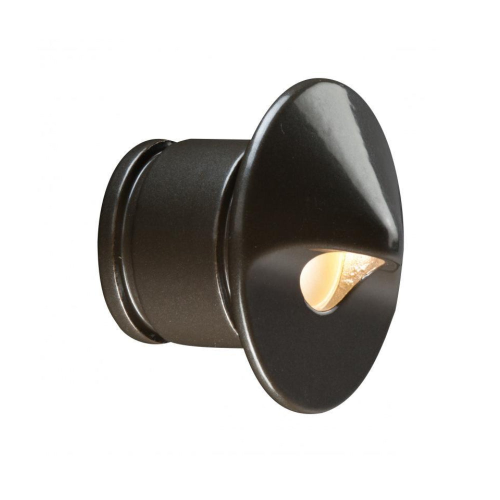 PO ZD 1LED Round Wall Light, Bronze Metallic — 2W LED
