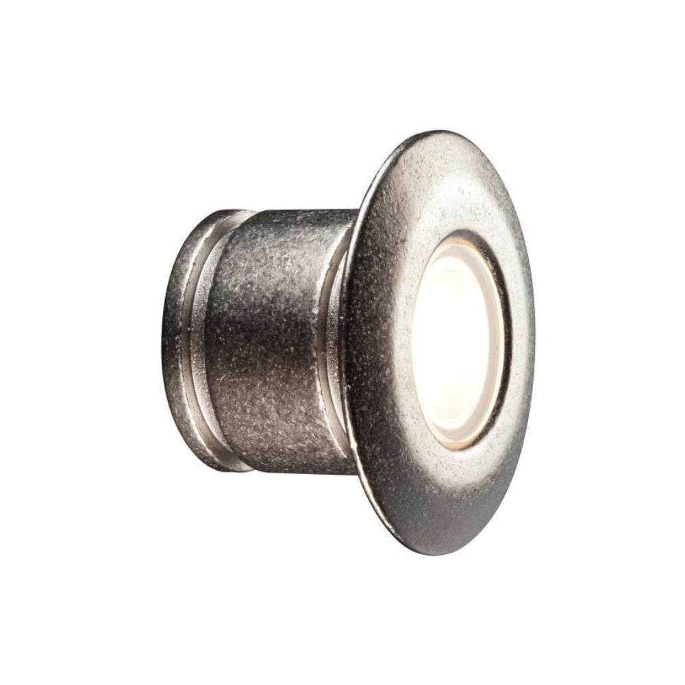 FX PO Petite Oeil LED Wall Light, Spot Faceplate, Nickel Plate