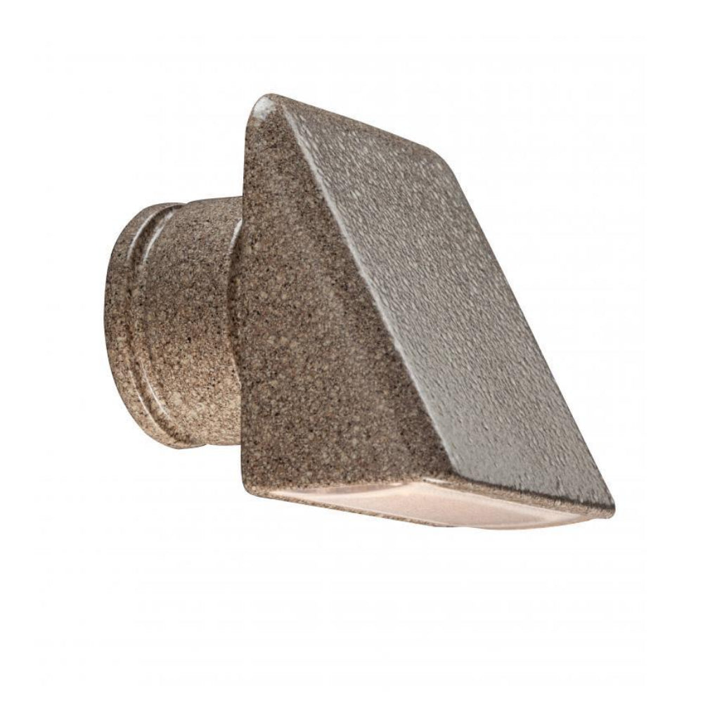 PO 1LED Wall Light - Wide-Wash Faceplate, Desert Granite