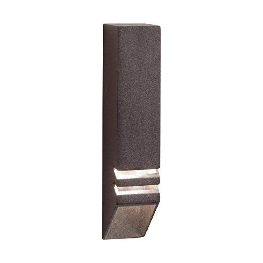 Kichler 15066AZT 12V Louvered Deck Light, Textured Bronze