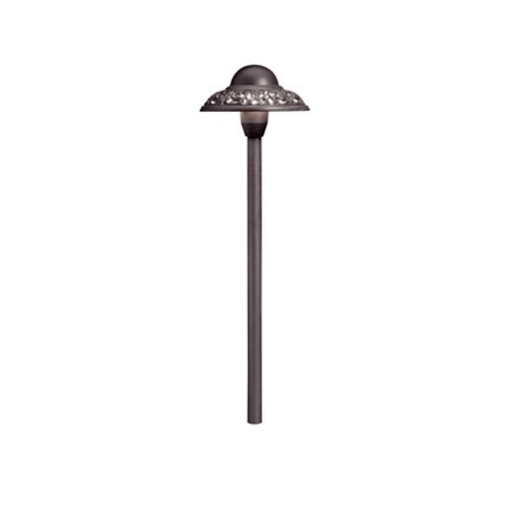 Kichler 15457AZT Pierced Dome 12V Path Light, Bronze