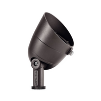 Kichler 16154AZT30 textured architectural bronze 12V landscape LED accent flood light, 3000K, 35° beam, compact aluminum housing.