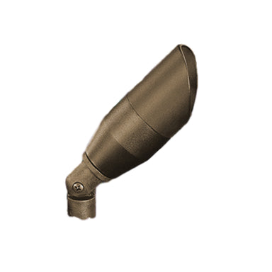Vista GR-2250 bronze up light with die-cast aluminum housing, rotatable shroud, convex lens and adjustable knuckle.