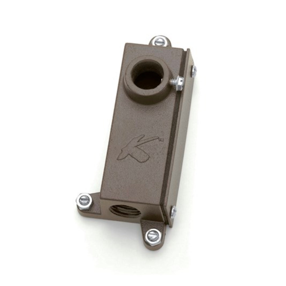 Kichler 15609AZT Junction Box Mounting Bracket, AZT Bronze