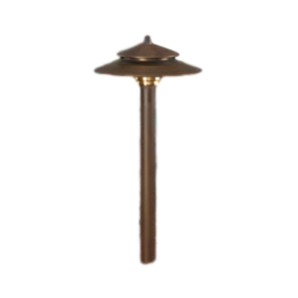 Vista PR-2125 Path Light, Olde Brass Finish (No Lamp)