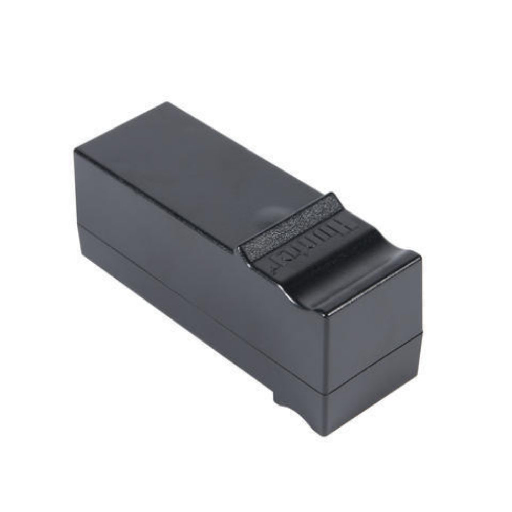 Hunter I‑Core ICM600 6‑station plug‑in expansion module front view on white background, connector pins and mounting edge visible.