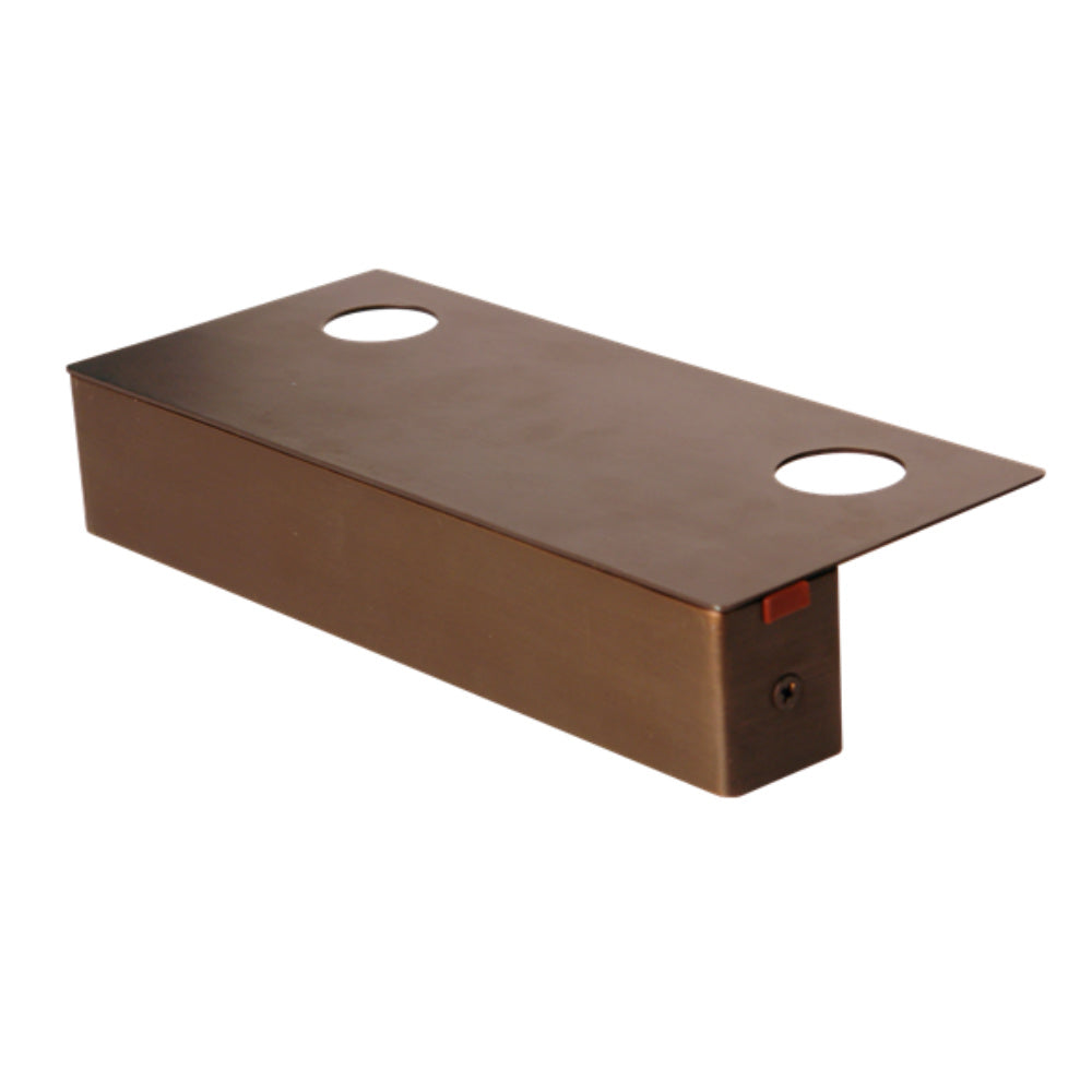 Unique Vanguard8 Niche Light - Weathered Brass, No Bulb