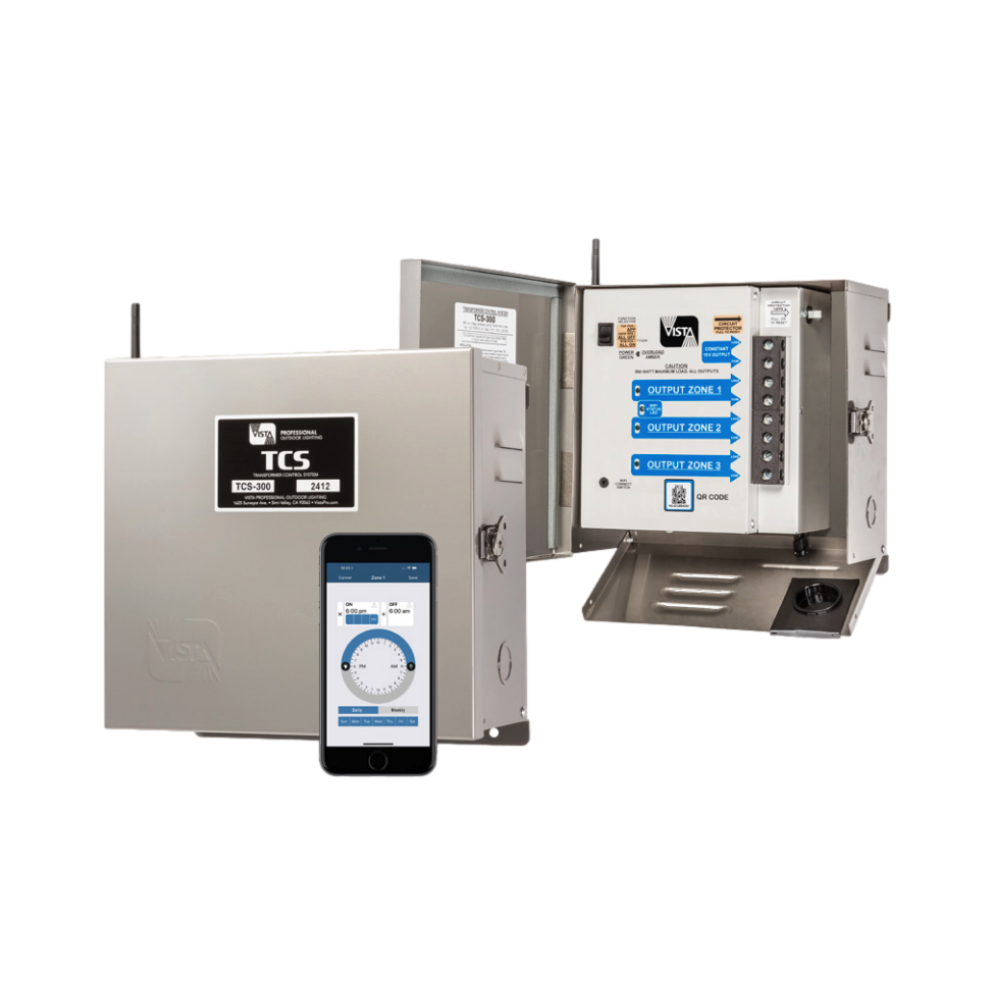 Vista TCS-300 Wi-Fi Smart Landscape Transformer, 300W 4-Zone
