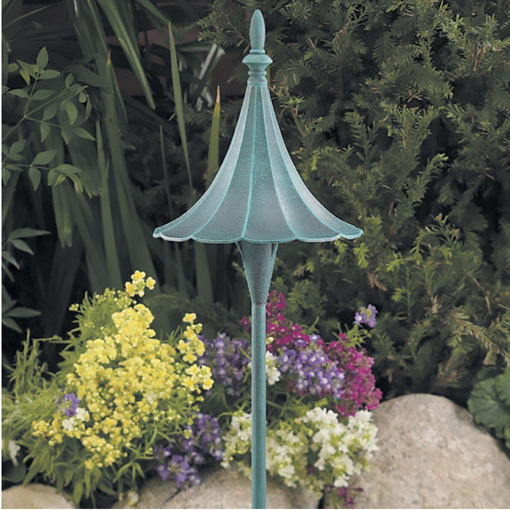 Vista PR-9215 Path Light - Aluminum Verde, 2.5W 2950K LED