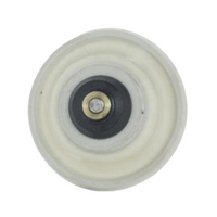 Weathermatic 50-110DMSA replacement diaphragm on white background, single rubber diaphragm with central mounting hole.